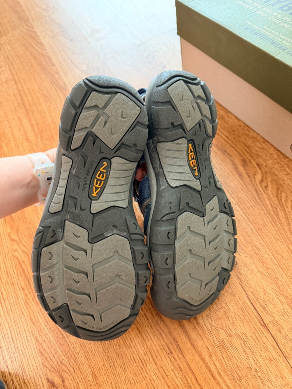 KEEN Blue Waterproof Newport Sandals - Picture 4 of 5